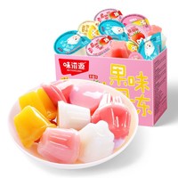 weiziyuan 味滋源 约66个 果味果冻500gX3箱酸奶芒果草莓玉米果冻零食品