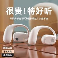 EARISE 雅兰仕 2024新款不入耳传导无线蓝牙耳机超长续航运动华为苹果安卓通用