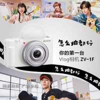 Sony/索尼 ZV-1F数码相机卡片机Vlog微单相机zv1f直播数码4k高清