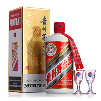 88VIP：MOUTAI 茅台 贵州飞天茅台酒53度酱香型500mI*1瓶(年份随机发货)