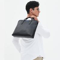 HONGU 红谷 男士礼物男包手提包手拎包商务公文包电脑包