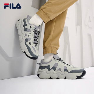 斐乐（FILA）斐乐（FILA）帕尼尼PANINI男鞋篮球鞋复古运动鞋休闲鞋 钛灰/锡灰-PM 43