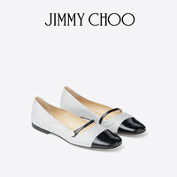 JIMMY CHOO [限时折扣]JIMMY CHOO/ELISA系列 女士粗跟玛丽珍单鞋JC