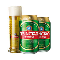 TSINGTAO 青岛啤酒 1903系列 10度 330mL 24罐+福禧罐10度 500mL*4罐