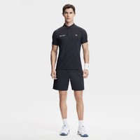 FILA 斐乐 男装男式Polo衫男士网球运动透气翻领基础日常针织短袖上衣