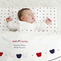 Akachan no shiro 日本Akachannoshiro嬰兒床單被罩純棉被罩嬰兒被進口被套