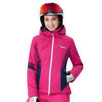 RUNNING RIVER 戶外雙板保暖防水透氣女式拼色滑雪服上衣A8020