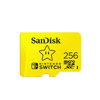 SanDisk 閃迪 馬里奧款 microSD-存儲卡 256GB（V30、U3）