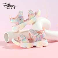 88VIP：Disney 迪士尼 童鞋运动凉鞋女童2024夏季洋气学生休闲鞋新款软底儿童鞋