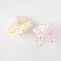 88VIP：戴维贝拉 包邮戴维贝拉儿童遮阳帽女童帽子户外夏季新款宝宝大檐空顶帽