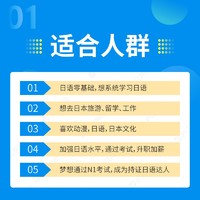 Hujiang Online Class 滬江網校 0-N1日語零基礎至高級入門考試網絡課在線視頻學習課