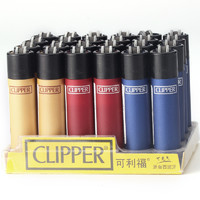 CLIPPER 可利福 西班牙品牌clipper砂轮充气打火机可利福创意个性火石滑轮打火机