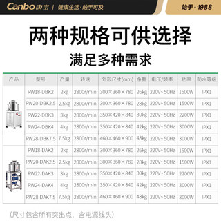 康宝（Canbo）肉丸打浆机商用不锈钢肉丸搅拌绞肉机可拆卸刀片大型全自动肉浆机肉馅机成型机RW18-DAK2