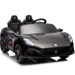 酷太阳玛莎拉蒂儿童电动车四轮宝宝玩具车可坐双人遥控婴儿小孩跑车