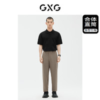 GXG 男装 商场同款 休闲裤长裤松紧腰 2023夏季新款GE1020835C