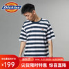 dickies24年夏季双色条纹休闲短袖T恤 DK012957 天空蓝 2XL