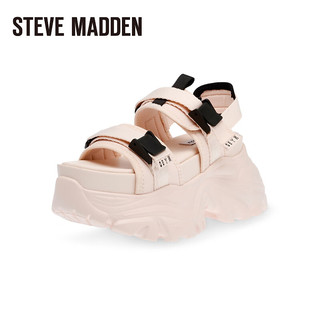 史蒂夫·马登 STEVE MADDEN/思美登2024夏季新款松糕厚底露趾凉鞋女后中空运动凉鞋 VORTEXS