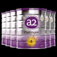 a2 艾爾 紫白金4段兒童奶粉四段調制乳粉A2蛋白質4歲以上900g6罐