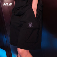 88VIP：MLB官方 男女情侣宽松百搭大口袋运动裤休闲短裤24夏季新款SMB06