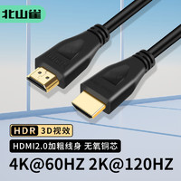 北山雀 HDMI线2.0版 公对公4K数字高清线 3D视频线工程级 笔记本电脑连电视显示器连接线 3米 BSQ-H3