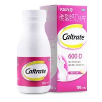 Caltrate 鈣爾奇 碳酸鈣D3片  100片中老年鈣片官方旗艦店正品