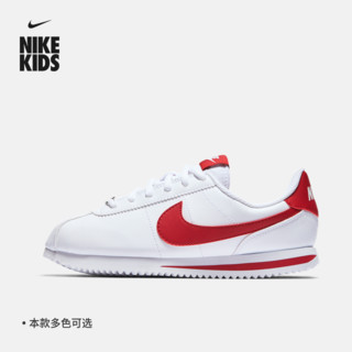 NIKE 耐克 男童CORTEZ大童运动童鞋经典小白鞋冬轻便缓震904764