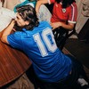 adidas 阿迪达斯 阿根廷队休闲足球文化运动短袖T恤复古球衣男装夏