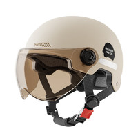 欣云博 3C认证电动摩托车头盔 默认白色
