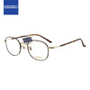 SEIKO 精工 眼镜框男女款全框钛材眼镜架H03092 01+依视路单光1.60