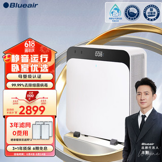 Blueair 布鲁雅尔 空气净化器除甲醛除雾霾过敏原家用卧室净化除菌母