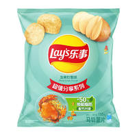 88VIP：Lay's 乐事 原切薯片金黄炒蟹味135g