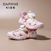 DAPHNE 达芙妮 女童包头凉鞋2024年夏季新款多巴胺儿童鞋子爆款女孩公主鞋