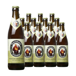 franziskaner范佳乐教士精酿啤酒450ml12瓶整箱装德式小麦大麦芽白