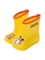 88VIP：BoBDoG 巴布豆 儿童雨鞋宝宝雨靴女童水鞋男童雨衣婴儿幼儿园防滑女款靴子
