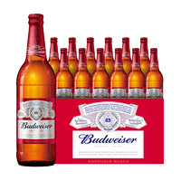 88VIP：Budweiser 百威 经典醇正啤酒 600ml*12瓶