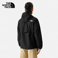 THE NORTH FACE 北面 皮肤衣男户外防风夹克风衣春81PO 棕色/QK7 L