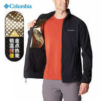 哥倫比亞 2023秋冬新品哥倫比亞戶外男金點熱能彈力保暖軟殼衣外套WE3213
