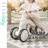 ELLE BABY 儿童手推车三轮车1-3-6岁自行车婴幼儿推车宝宝小孩玩具 卡其 卡其