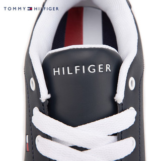 TOMMY HILFIGER24新款春夏童装男简约字母休闲百搭运动鞋板鞋TH100940 海军蓝695 3