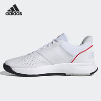 adidas 阿迪达斯 官方正品COURTSMASH 男女低帮网球运动鞋 FY8651