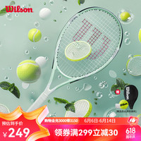威尔胜（Wilson）网球初学拍草莓拍女生青柠拍大轻巧减震大拍面网球拍 青柠拍-1号柄 WR061610U1