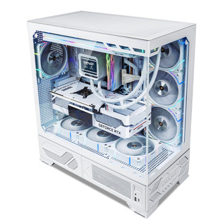 VK03 LITE WHITE 白色 ATX 台式电脑机箱