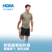 HOKA ONE ONE 新款男款夏季HOKA短袖T恤 跑步运动舒适透气轻弹