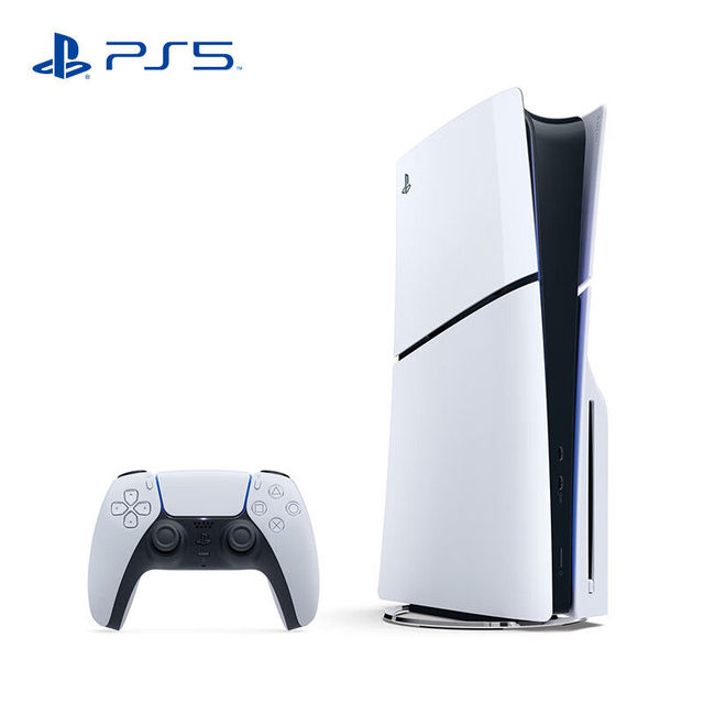 国家补贴、限上海、PLUS会员：索尼 SONY PlayStation 5系列 PS5 slim 光驱版 国行 游戏机 白色
