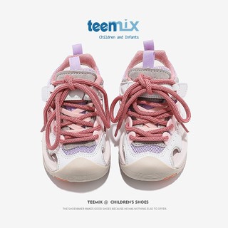 TEENMIX 天美意 女童运动包头凉鞋