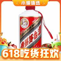 88VIP：MOUTAI 茅台 贵州飞天茅台酱香白酒53度500ml单瓶装（年份随机发货）