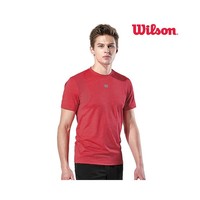 Wilson 威尔胜 韩国直邮Wilson 运动T恤 男/短袖T卹/2385/圓領T卹/團體/網球网球