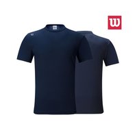 Wilson 威尔胜 韩国直邮Wilson 运动T恤 短袖/7261/海軍藍/KARA/團體/網球