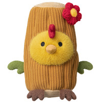 问童子 呆若木鸡毛绒玩具 小号