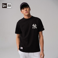 NEW ERA 纽亦华 2024夏季新款MLB腰果花运动短袖T恤透气情侣NY印花